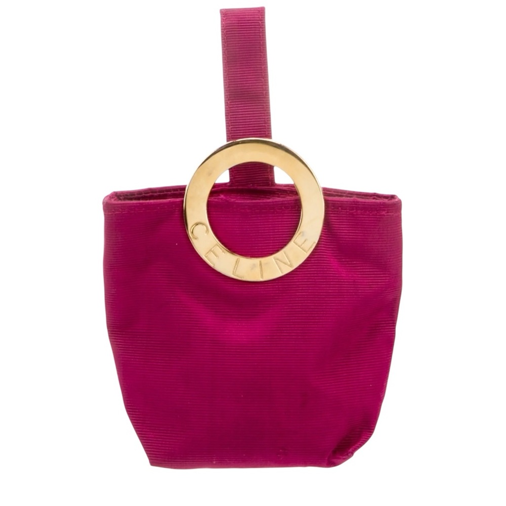 Women’s Authentic Hot Pink Celine Coin Purse Collectors Item